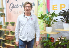 Louis van Dijk stond natuurlijk, trouw als altijd, op de beurs voor zijn kwekers.